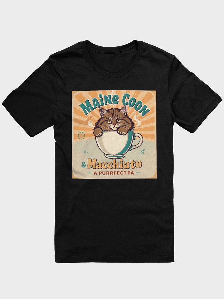 Maine Coon Macchiato T-Shirt product image (1)
