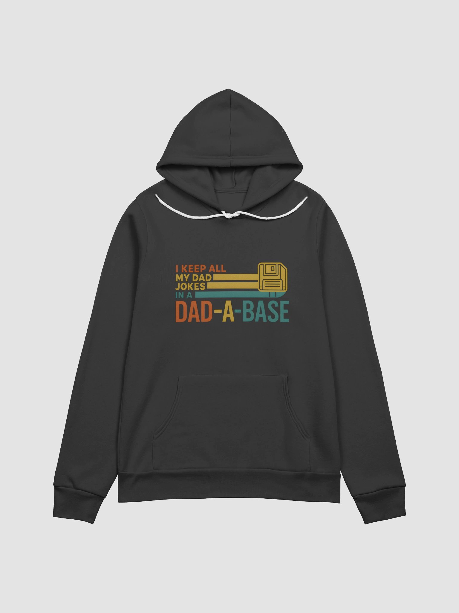 Dad-A-Base Hoodie | Funny Programmer Dad Hoodie | Retro Tech-Inspired Father’s Day Gift product image (1)