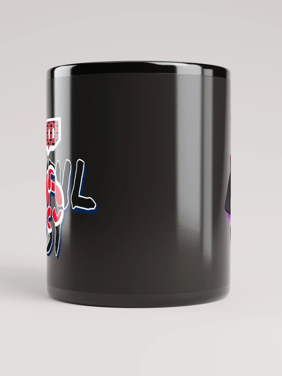 Gengar X Itachi (akatsuki) Black Glossy Mug product image (5)