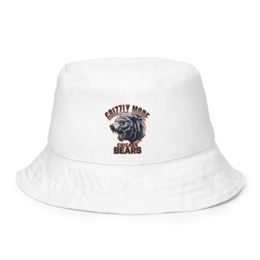 Chicago Bears Grizzly Mode Reversible Bucket Hat – #18 Edition | NFL Home Locker product image (8)