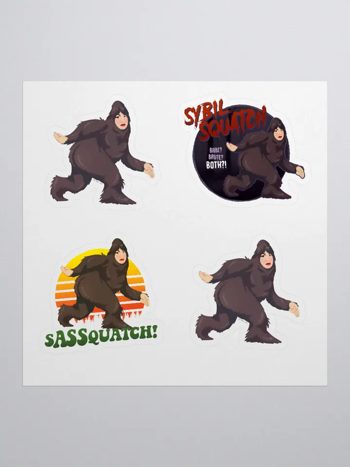 Bigfoot Booty Sticker Set product image (1)
