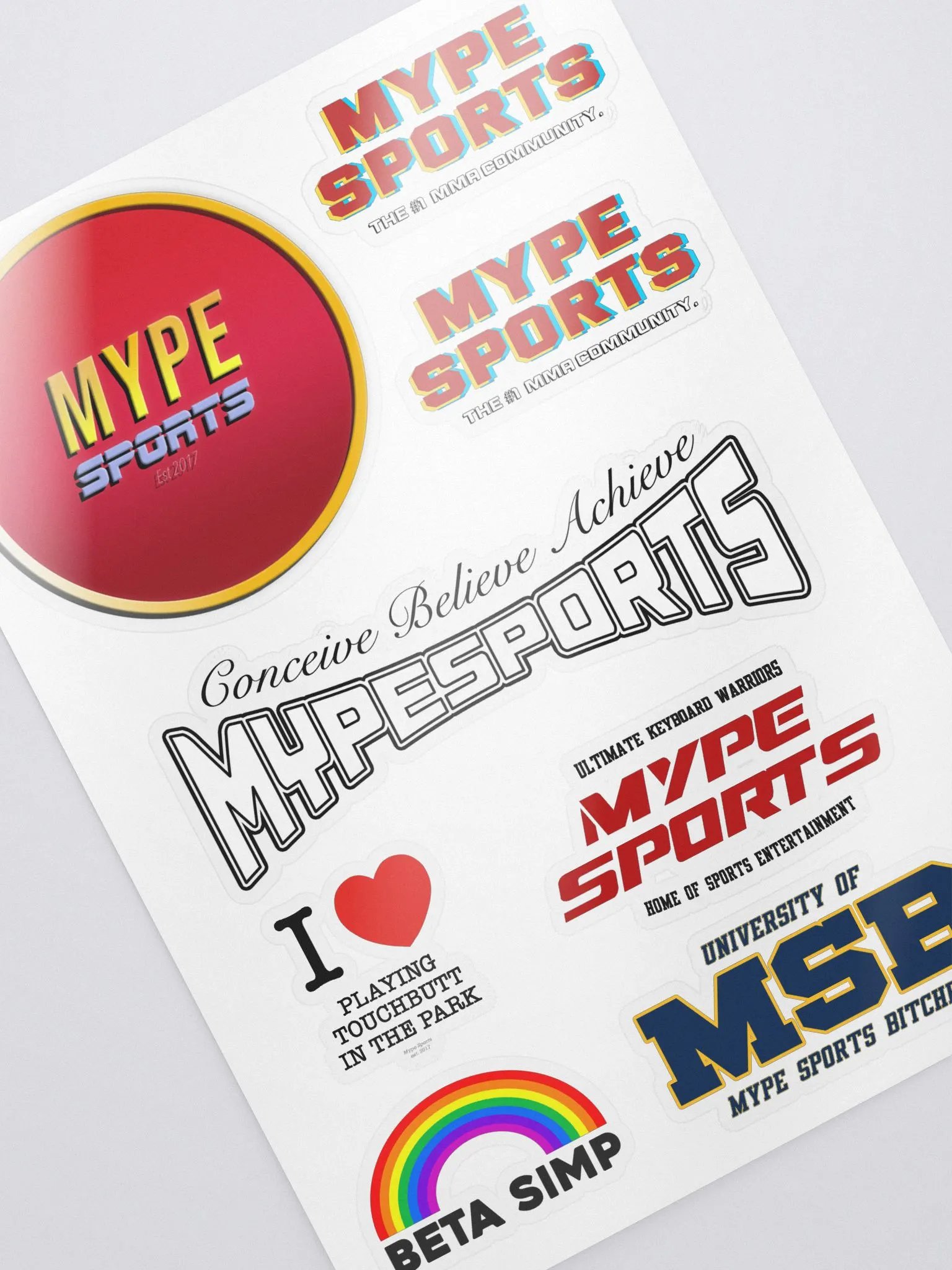 Mype Sports Sticker Kit #1 product image (2)
