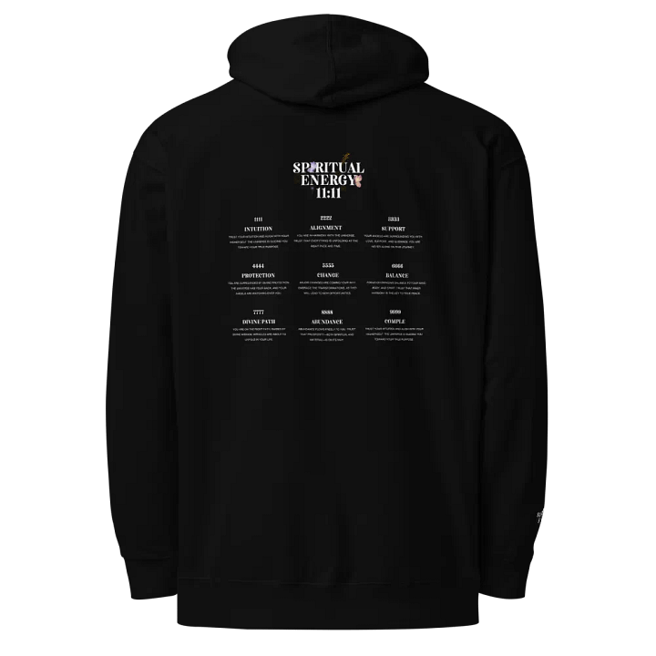 Angel Numbers Embroidered Hoodie – Unlock Your Divine Guidance product image (1)