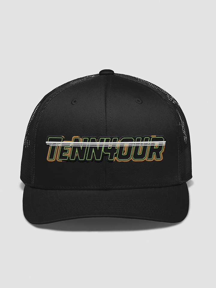 TENN4OUR Camo LOGO TRUCKER HAT product image (1)
