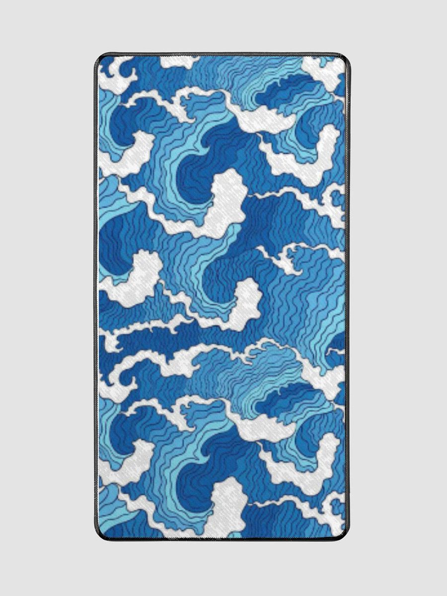 CDpads Blue And White Wave Pattern product image (2)