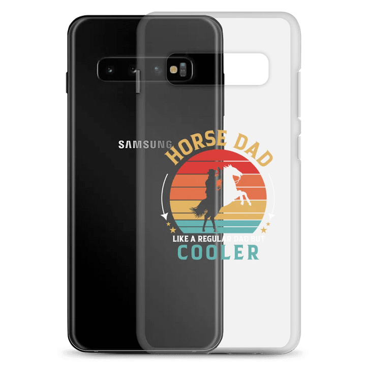 "horse dad" clear case for Samsung® product image (8)