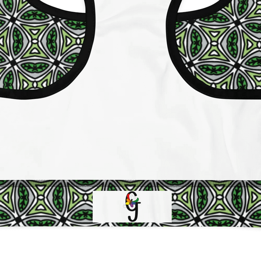 Aromantic Abstract (2) - Sports Bra product image (8)