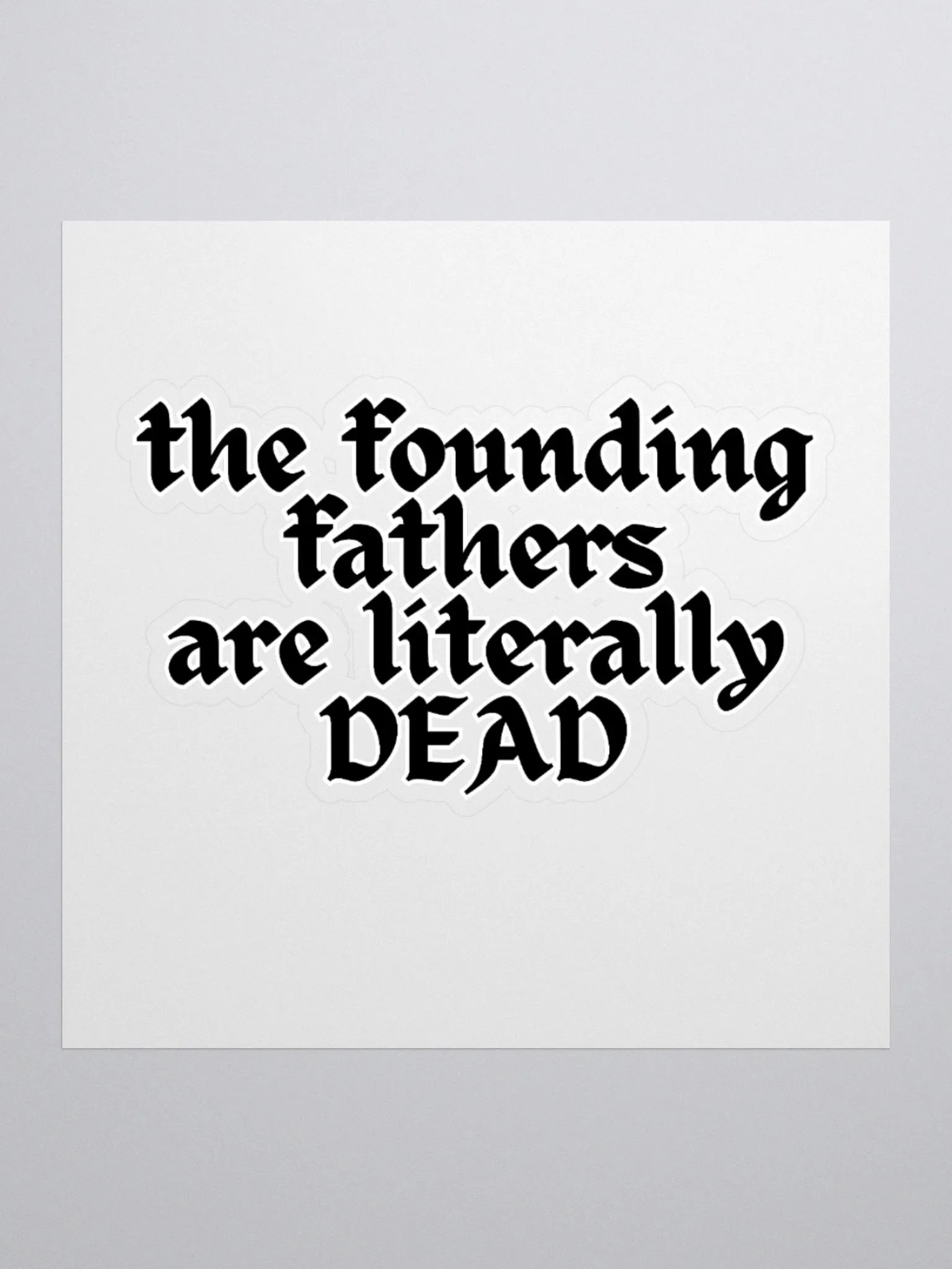Founding Fathers Sticker product image (1)