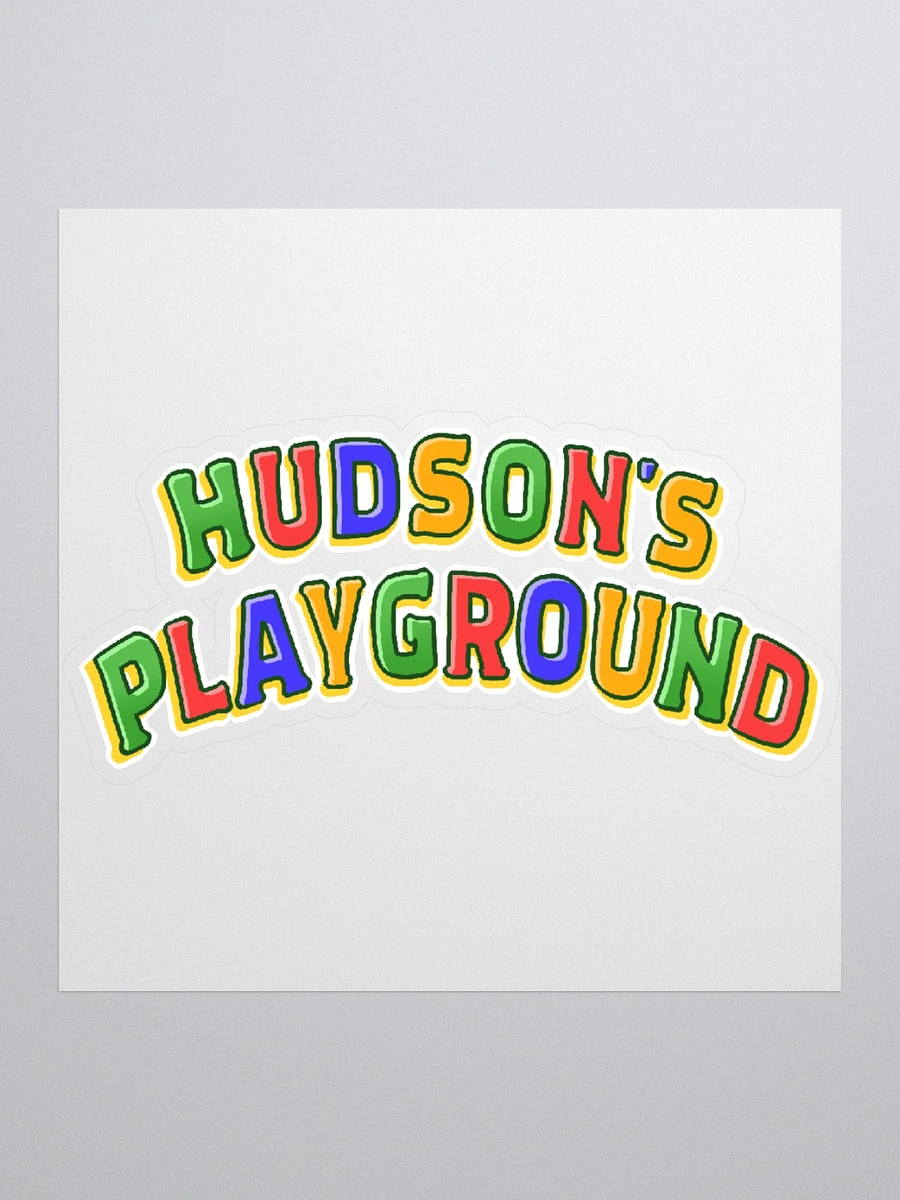 Hudson's Playground Colors - Sticker product image (2)