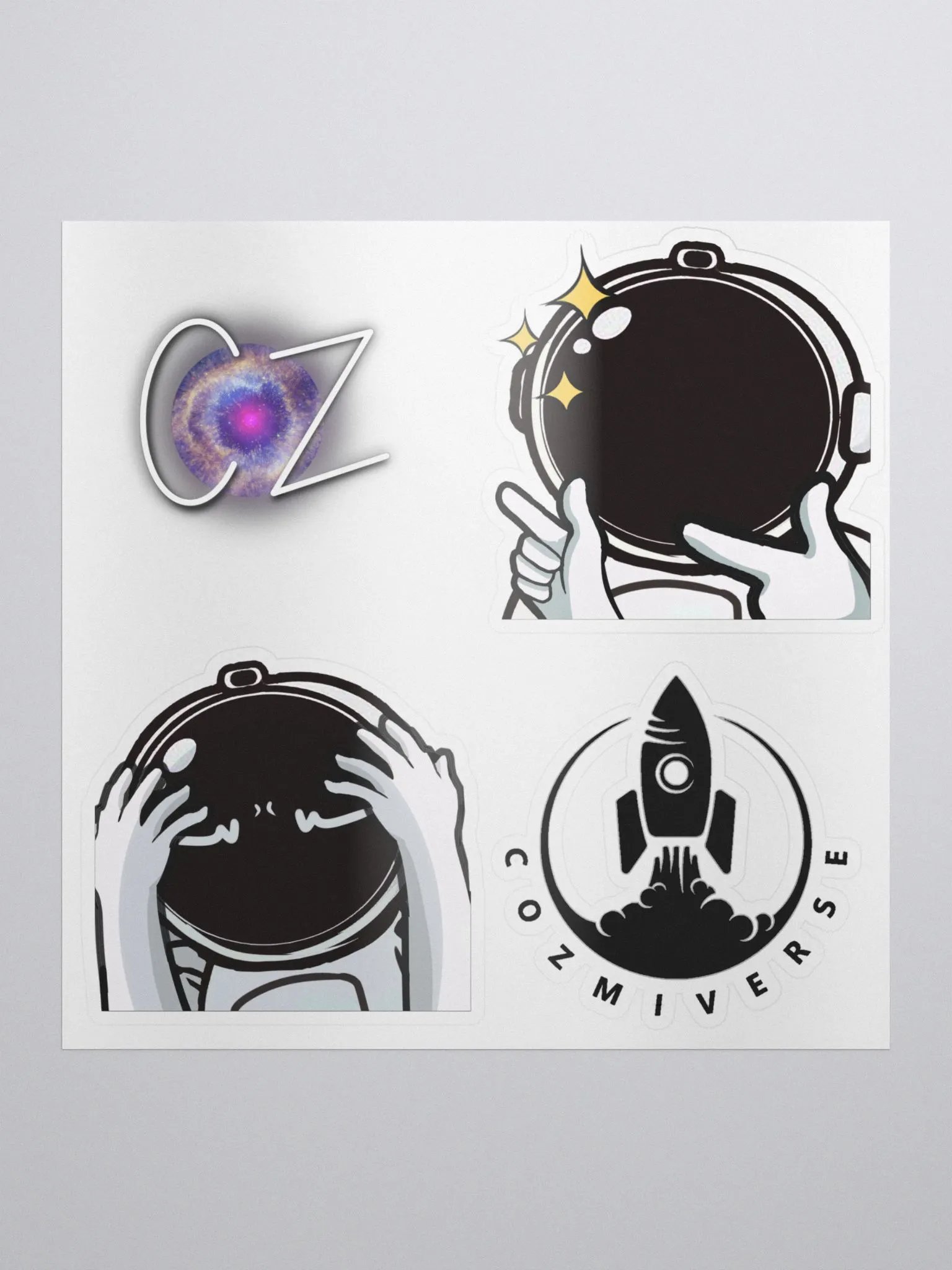 Cozmiv Emote and Logo Sticker Sheet product image (1)