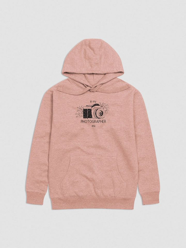 'in my PHOTOGRAPHER era' embroidered hoodie product image (1)