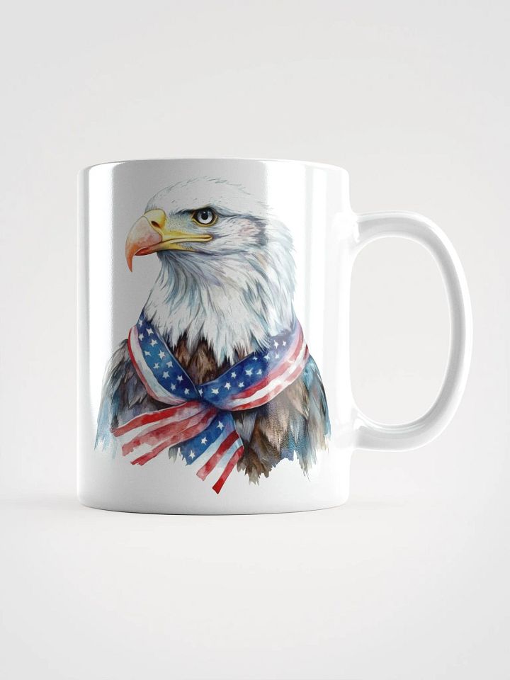 Patriotic Eagle Scarf Mug product image (2)