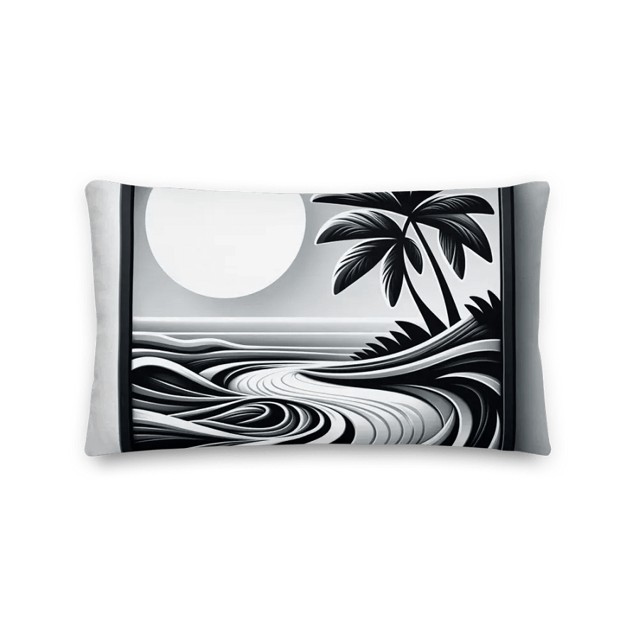 Tropical Dreams All-Over Print Pillow | AI Design product image (2)