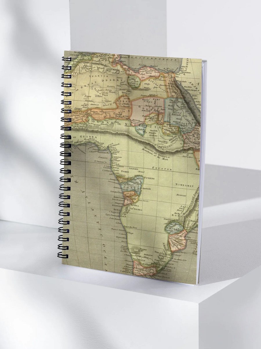 Africa Vintage Maps Spiral Book product image (4)