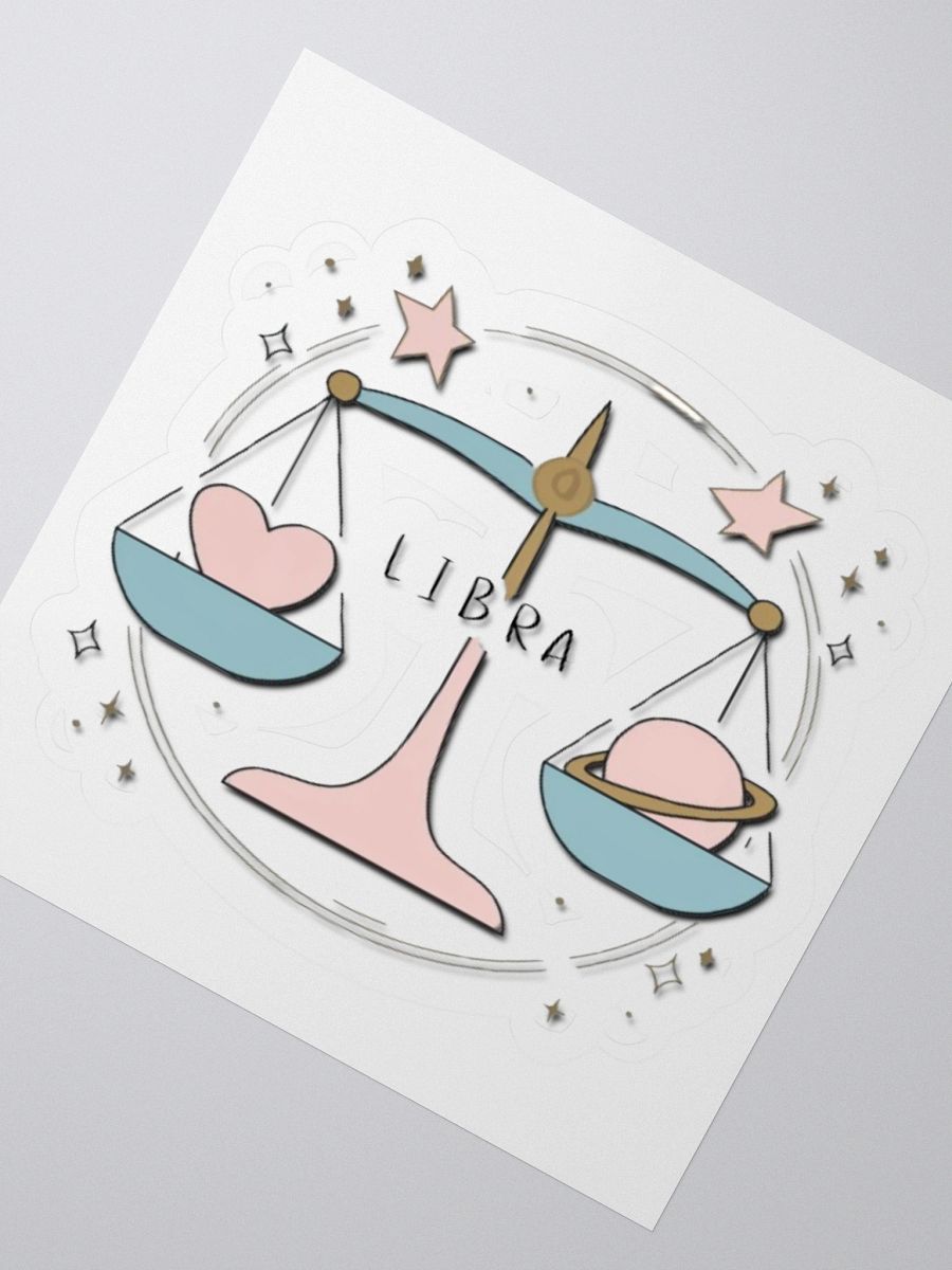 Libra Kiss-Cut Sticker product image (6)