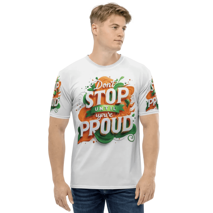 Don't stop T shirt product image (1)