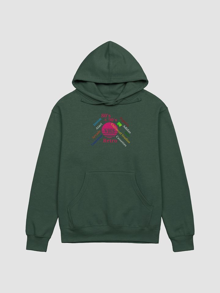 Retro VHS Nostalgia Midweight Hoodie product image (1)