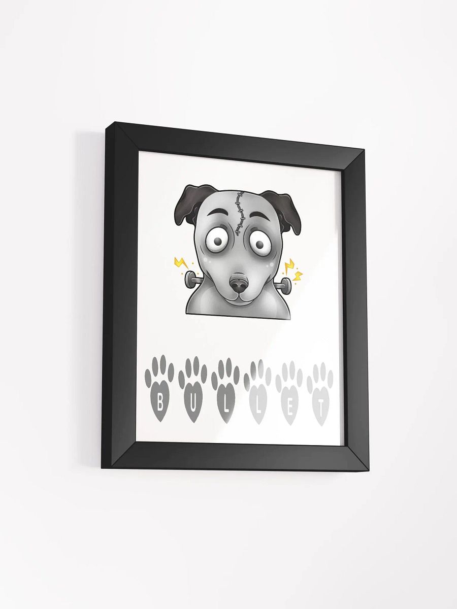 Bullet Emote - Framed High-Quality Matte Poster (in) product image (2)