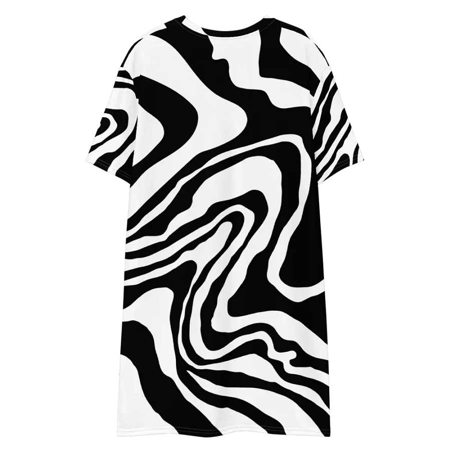 11:11 Cosmic Flow All-Over T-Shirt Dress product image (7)