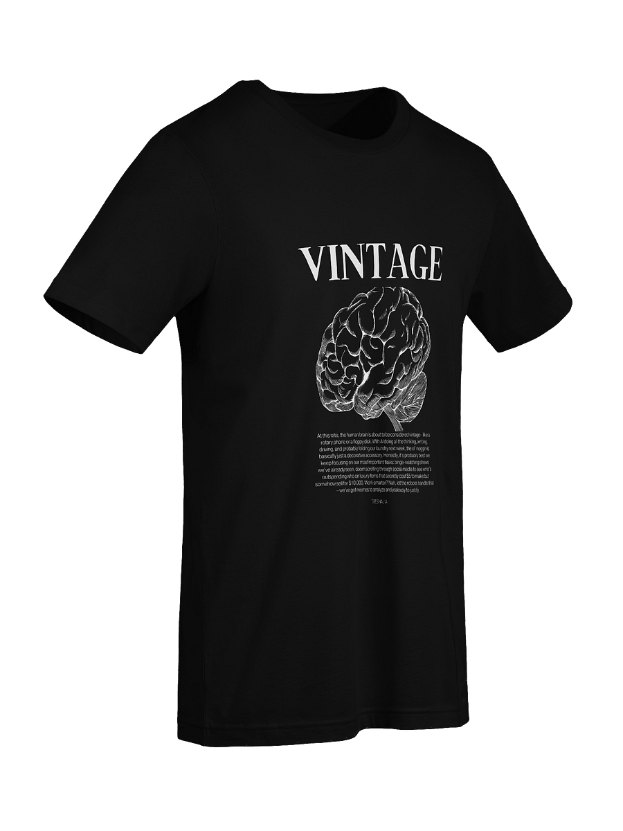 Vintage Brain Black Tee product image (4)