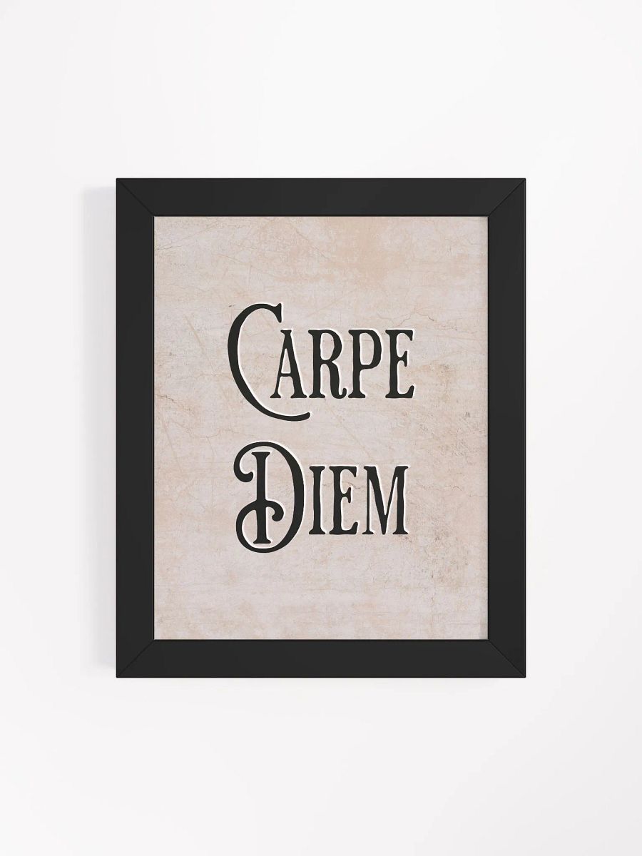 Carpe Diem Framed Poster product image (9)