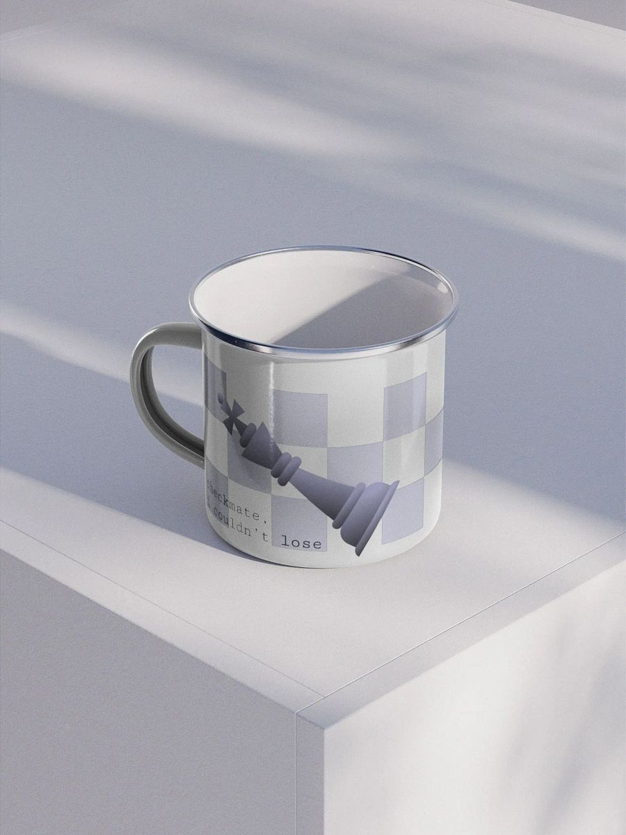 Checkmate - Enamel Mug product image (1)