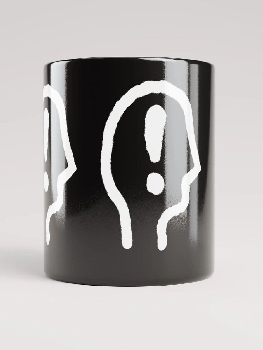 EXCLAIMING MENTALLY (white design) coffee mug product image (2)