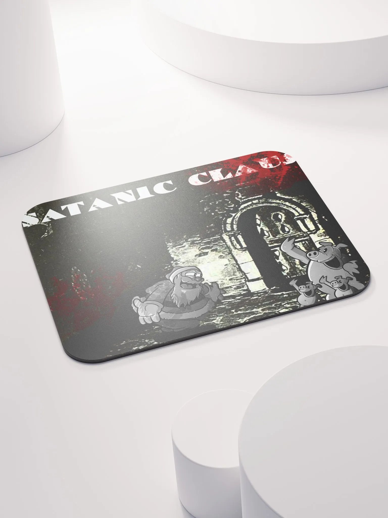 Satanic Claus Mouse Pad product image (4)