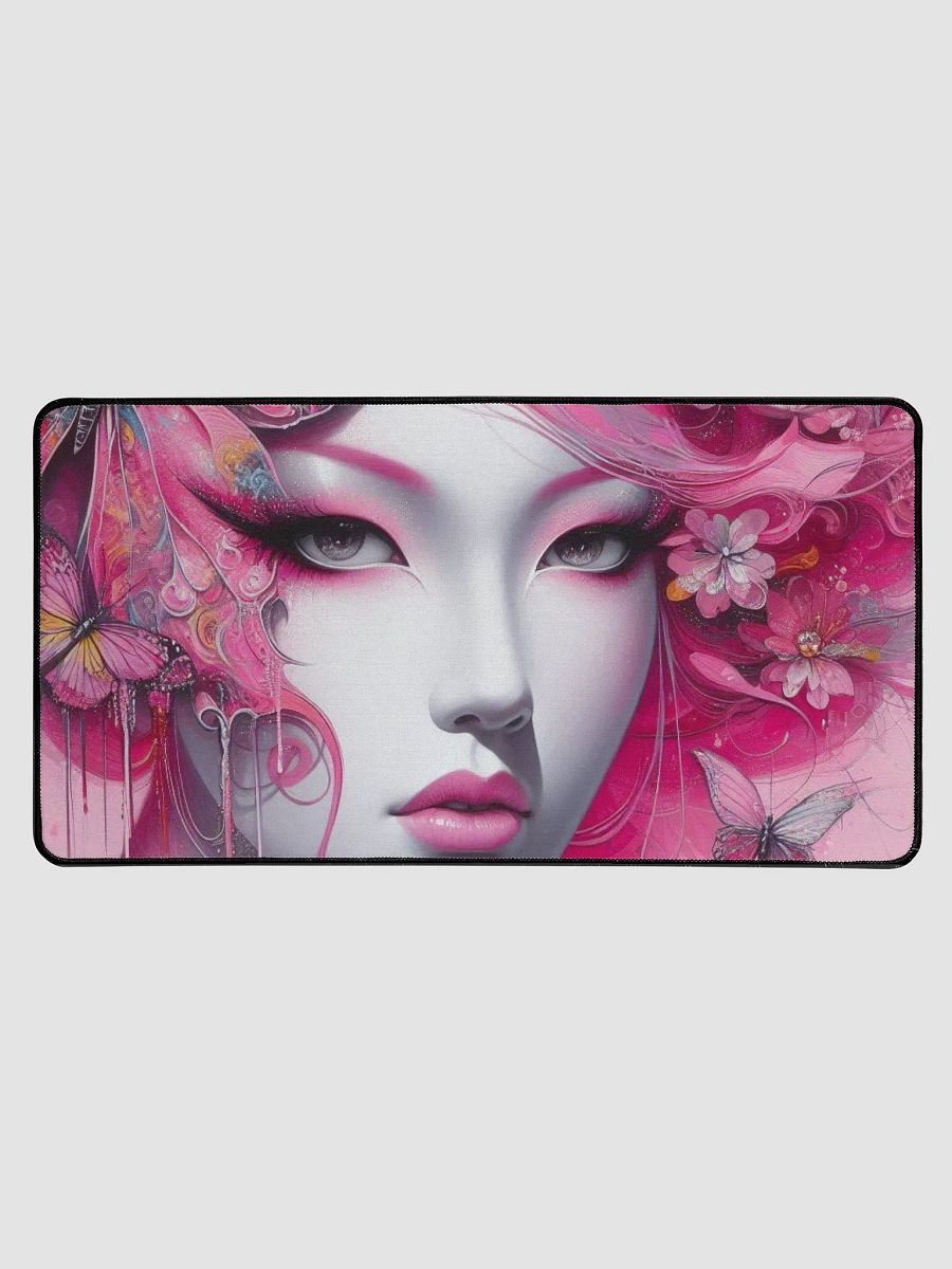 Pink Butterfly Desk Mat product image (1)