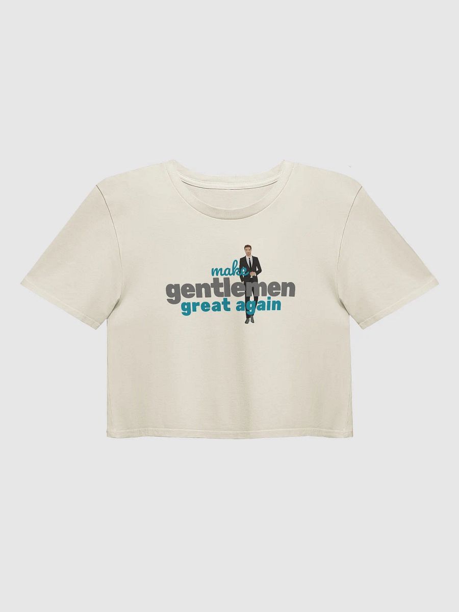 make gentlemen great again - premium CROP t-shirt product image (1)