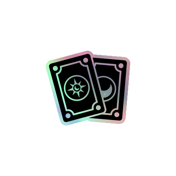 Obsidian Dreams Holographic Sticker Sheet product image (1)