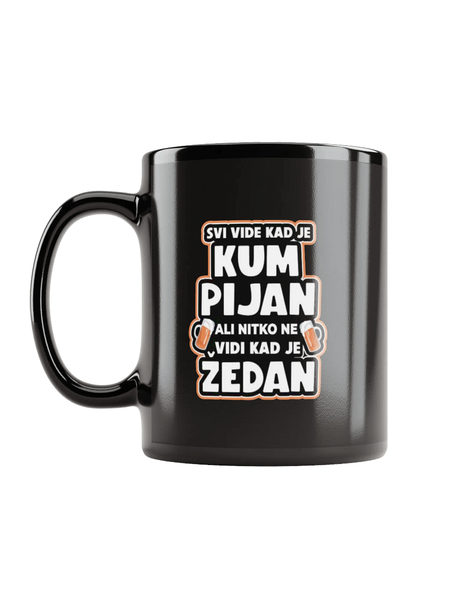 Thirsty Godfather Croatian Quote Mug product image (11)