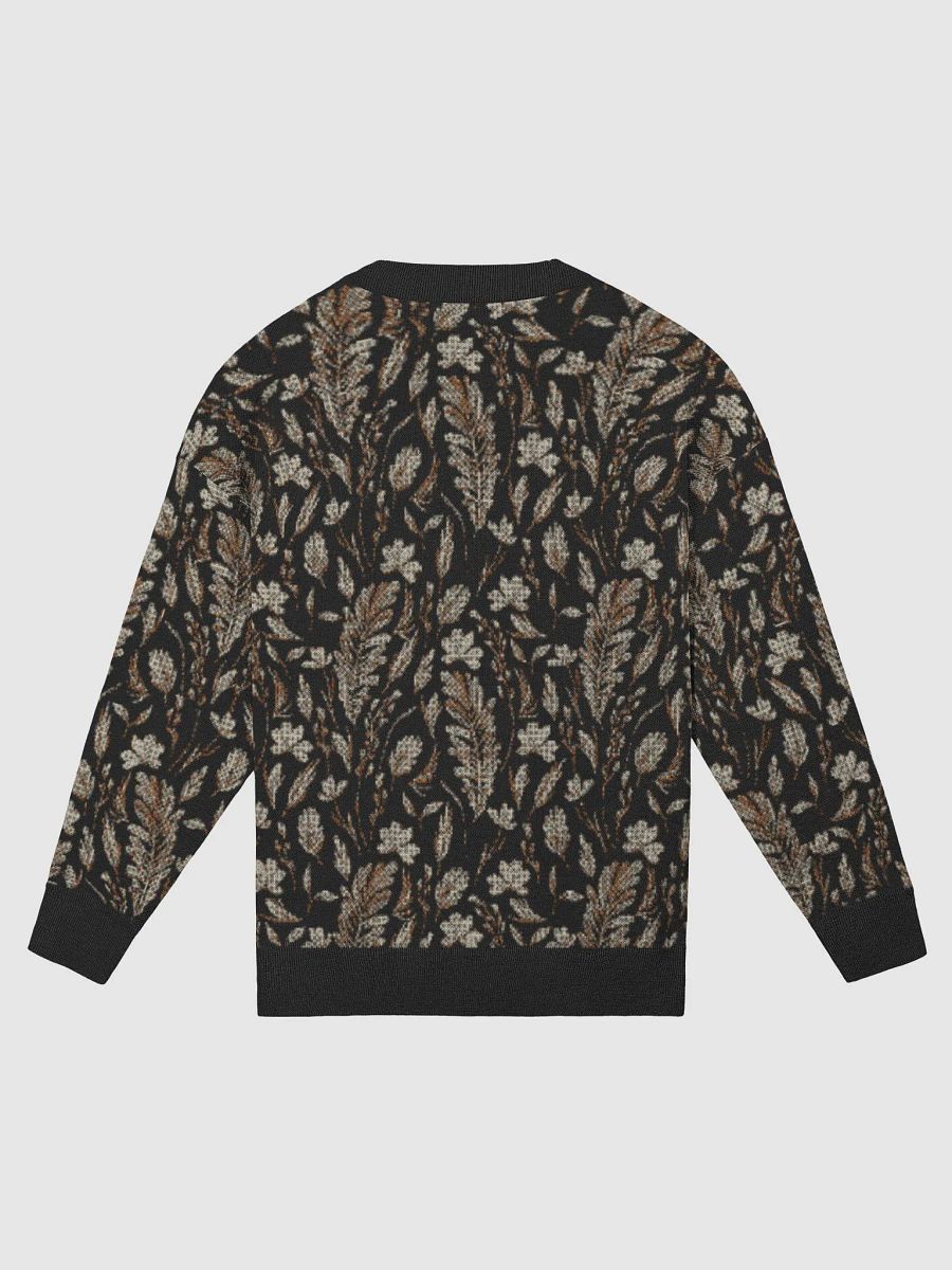 Grey Brown Leaf Sweater product image (13)