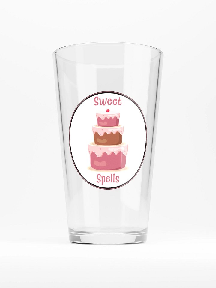 Sweet Spells Tiered Cake Pint Glass product image (1)