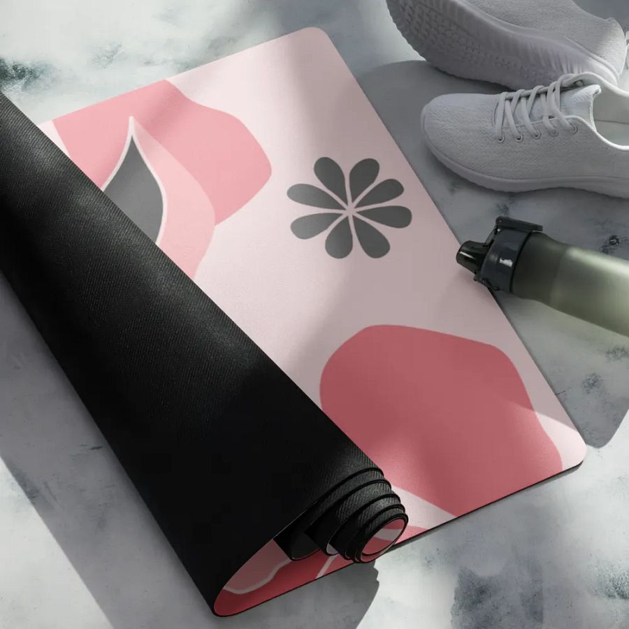 Floral Serenity Yoga Mat product image (4)