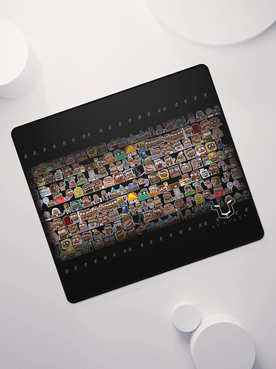 An emote collage mousepad 18x16 and 36x18 WOW product image (11)