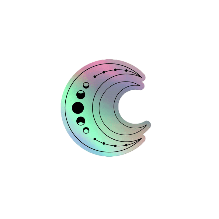 Holographic Logo Sticker product image (1)