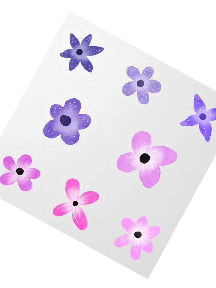 Enchanted Garden Kiss Cut Stickers Set 1 product image (4)