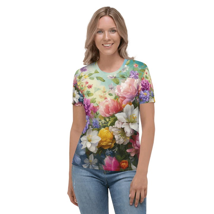Spring Floral Tshirt for Women product image (2)