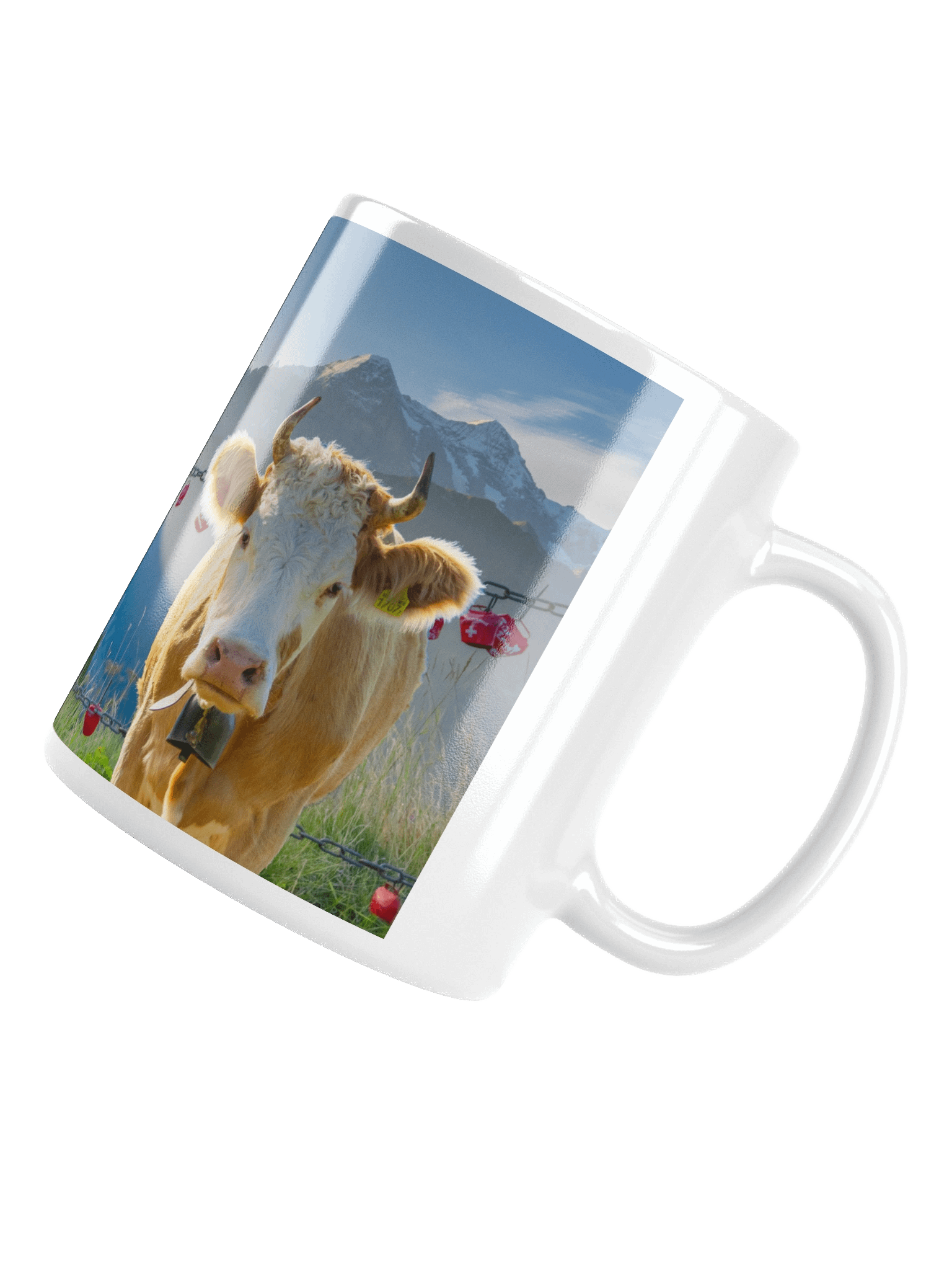 Cow with cowbell hearts Schynige Platte product image (13)