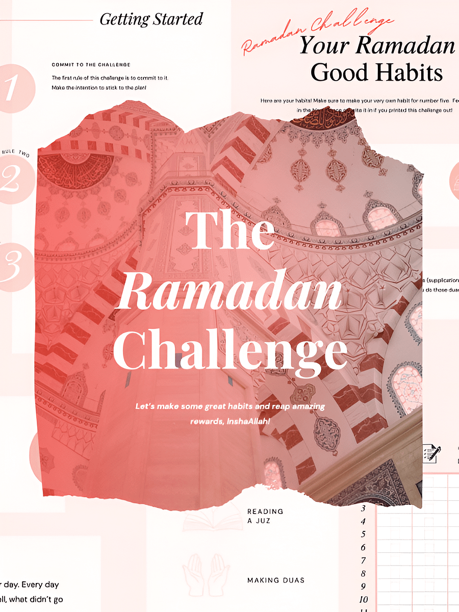 🌙 The Ramadan Challenge: Build Powerful Habits This Ramadan! product image (1)
