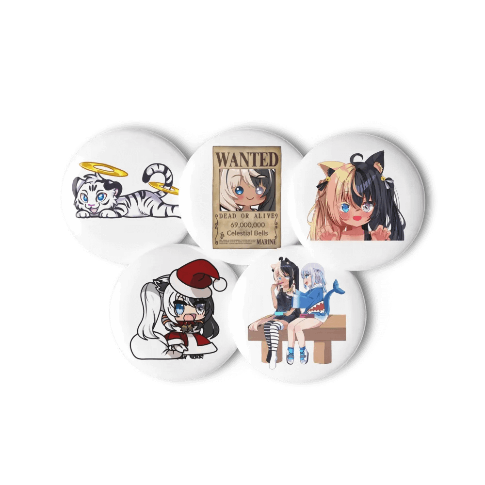 Pin Button - Limited Edition Collection #2 (White) product image (6)