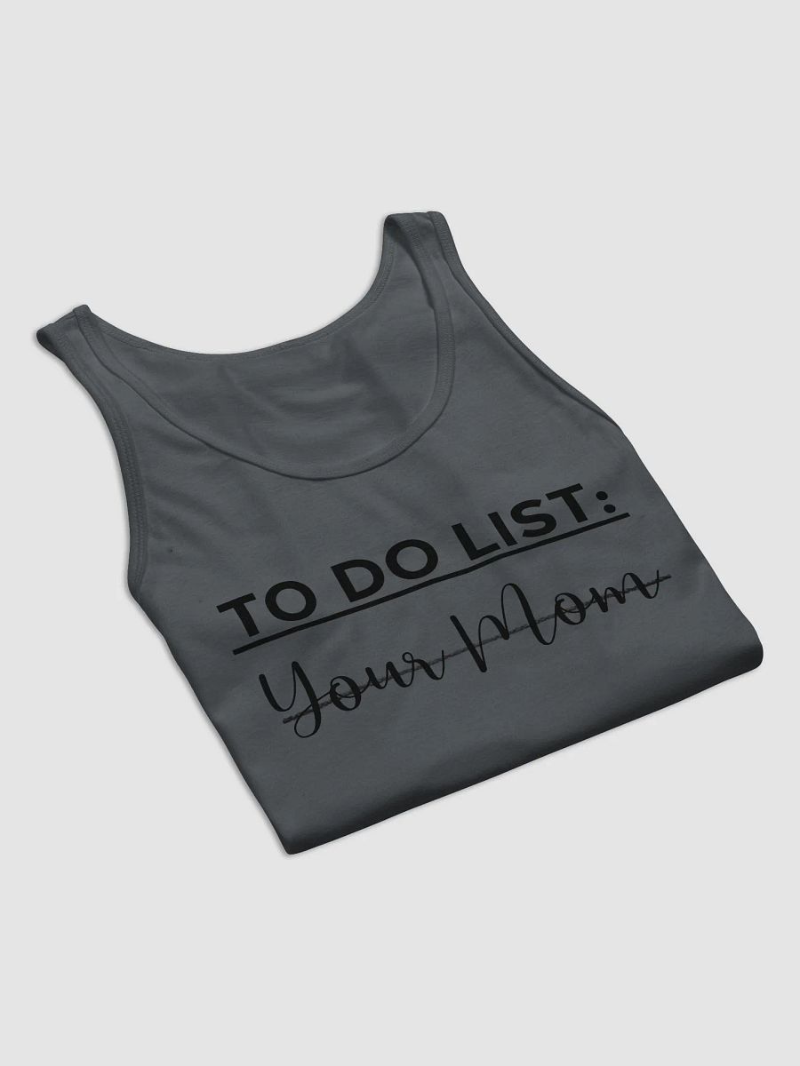'TO DO LIST: Your Mom' Jersey Tank product image (29)