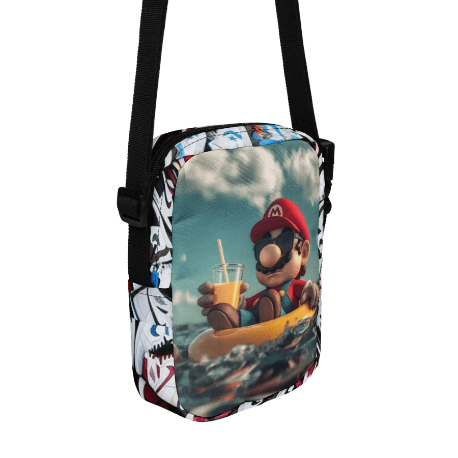 Buhay Tuklas Fantasy City Mario All-Over Print Crossbody Bag product image (8)