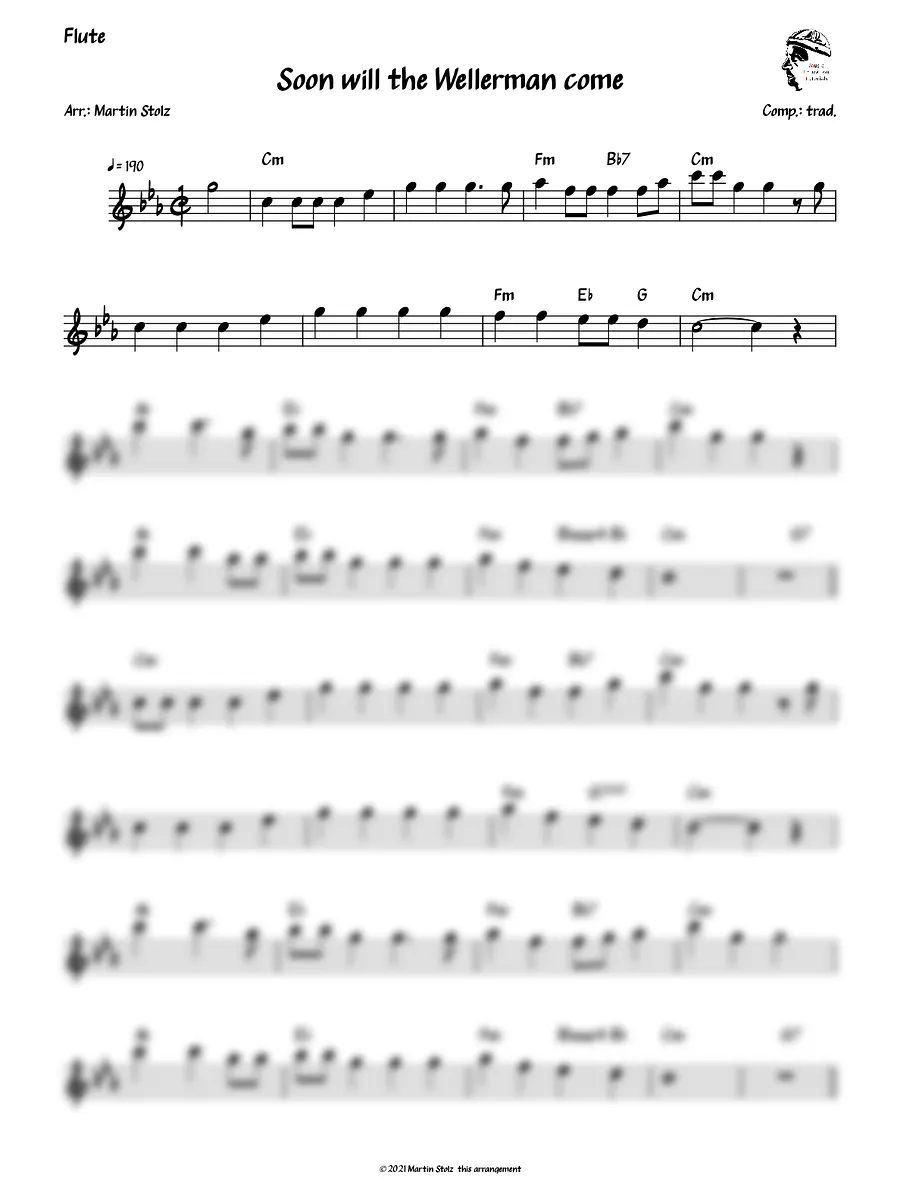 Wellerman - Sea Shanty for Flute product image (2)