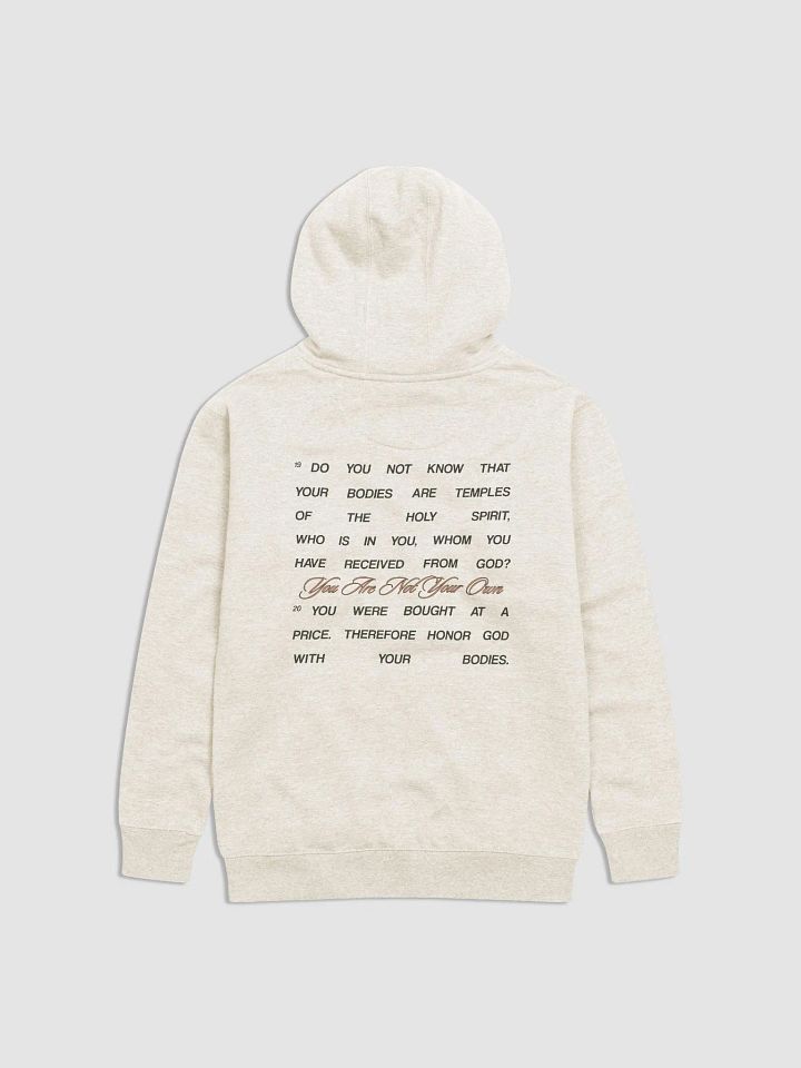 "1 Corinthians6:19-20" Hoodie – Season 3 Collection product image (1)