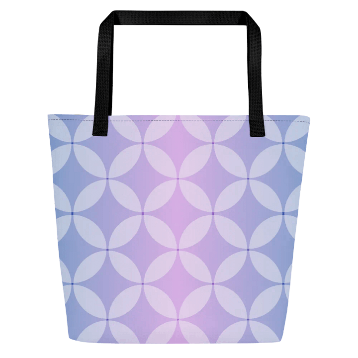 Harmony Circle Polyester Tote Bag product image (1)