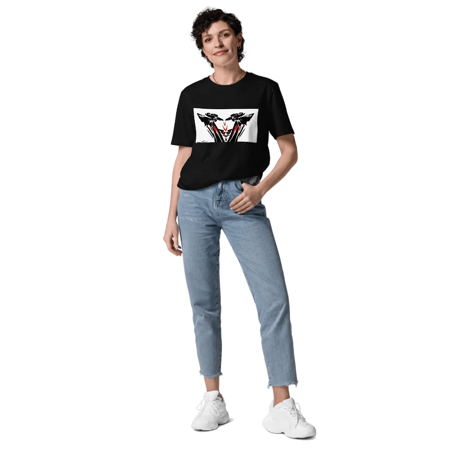 RAVENS EcoOrganic Cotton Unisex Tshirt by Song in the Wind product image (12)