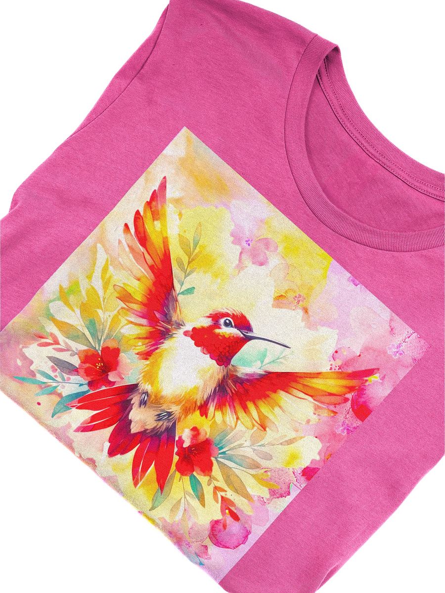 Watercolor Bird T-shirt product image (5)