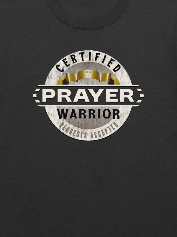 Certified Prayer Warrior T-Shirt product image (2)